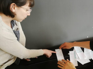 UX user testing paper prototype